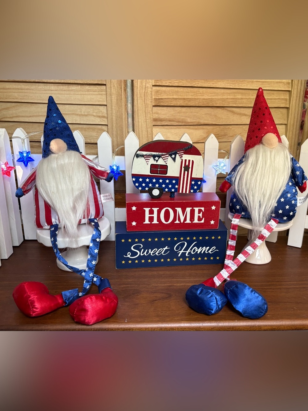 Patriotic Independence Day 4th of July Gnomes & Tabletop Decor